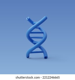 3d ADN vectorial, química molecular, concepto de ciencia física. Vector Eps 10.