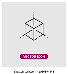 3D Vector Icon