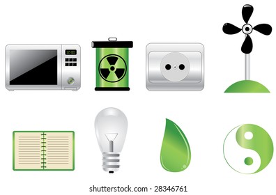 3d vector icon (energy)