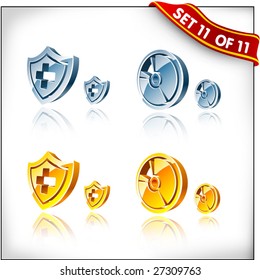 3D vector icons. Set 11 of 11!