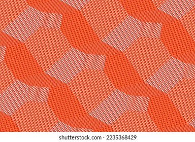 3d vector illustration of an abstract hypnotic background