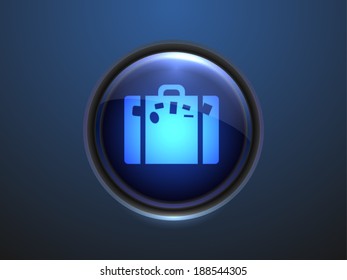 3.d Ilustración vectorial del icono de la bolsa