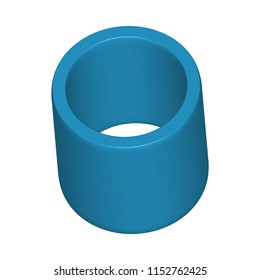 hollow cylinder shutterstock vector