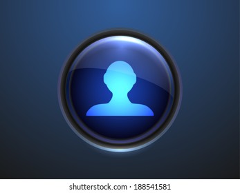 3d Vector illustration of  businessman icon