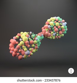 Ilustración vectorial 3d. Se puede usar para presentaciones, diseño web.  