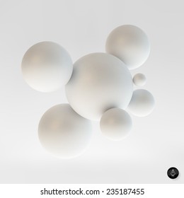 3d vector illustration. Can be used for presentations, web design.  