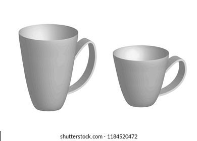 3d vector illustration Ceramic Mug