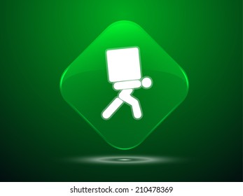 3 d Icono vectorial de dilivery 