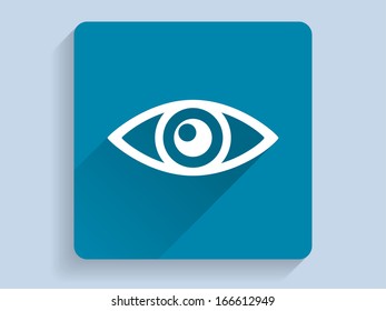 3D-Vektorgrafik eines Augensymbol