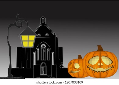 3D Vector Illustration Halloween