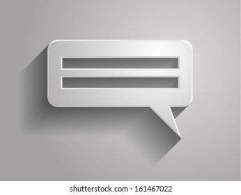 3d Vector illustration of a  icon