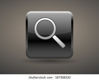 3D-Vektorgrafik des Lupensymbols