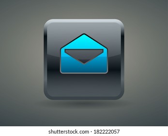 3D-Vektorgrafik des E-Mail-Symbols