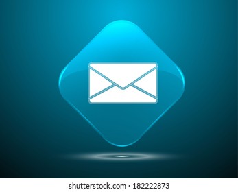 3d Vector illustration of mail icon