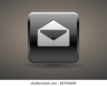 3d Vector illustration of mail icon