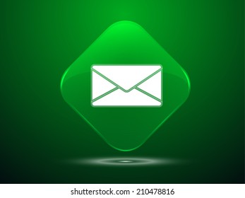 3d Vector illustration of mail icon