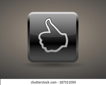 3D-Vektorgrafik des OK-Symbols