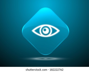 3d Vector illustration of supervision icon