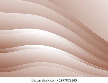 3D vector illustration volumetric strict background. Background design for invitation business card banner. Delicate gradient