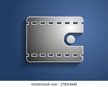 3d Vector illustration of wallet icon