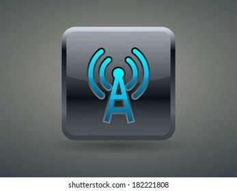 3.d Icono vectorial de wifi