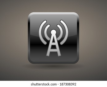 3d Vector illustration of wifi icon