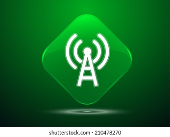 3.d Icono vectorial de wifi