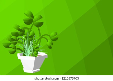 3D vector illustrations, Summer delicate floral motifs, festive backgrounds, pastel and soft flower bouquets.