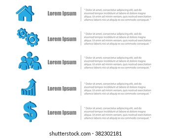 3D vector infographic design for business background eps10