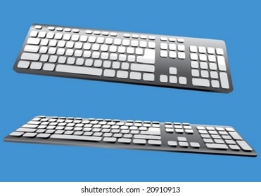 3d vector keyboard