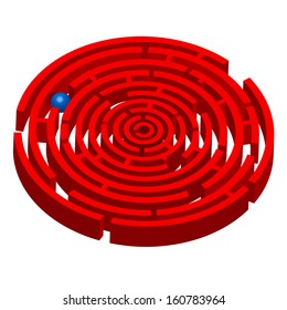 3d vector labyrinth