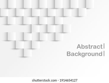 El fondo de estilo de arte de papel vectorial 3d se puede usar en diseño de portada, diseño de libros, afiches, portada de CD, volante, fondo de sitio web o publicidad.