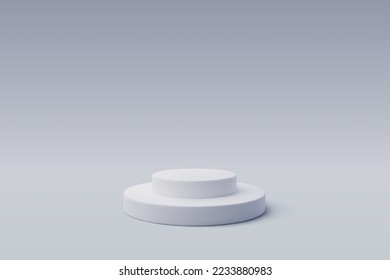 3d Vector Podium shape for placing the product. Eps 10 Vecotor.