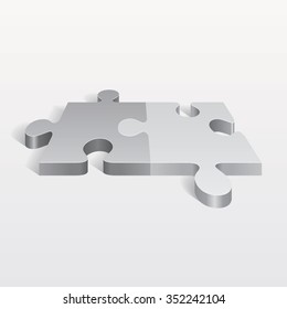 3d vector puzzle.