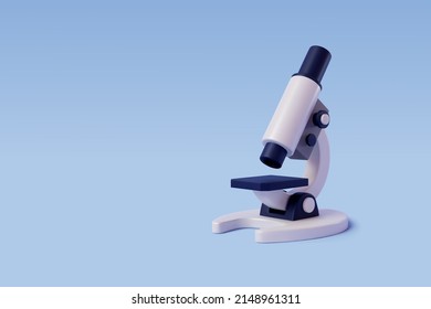 3d Vector Realistic Microscope, pharmaceutical, Science and Education Concept. Eps 10 Vector. - Shutterstock ID 2148961311