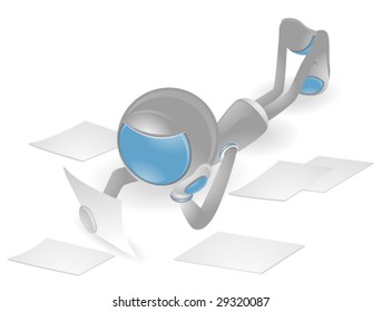 3D Vector Robot: Reading