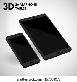 3D Vector SmartPhone and Tablet