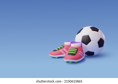 3d Boots de fútbol vectorial con el concepto de la competencia de fútbol y fútbol de fútbol de fútbol de fútbol de fútbol de fútbol de fútbol de fútbol de fútbol de fútbol de fútbol. Vector Eps 10.