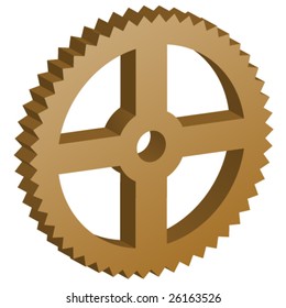 3D vector sprocket