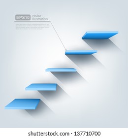 3d vector stairs