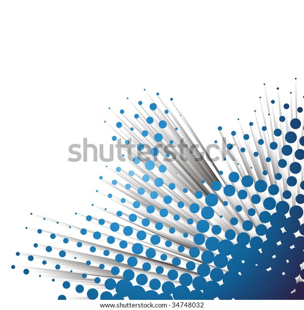 Download 3d Vector Wave Halftone Sample Text Stock Vector (Royalty ...