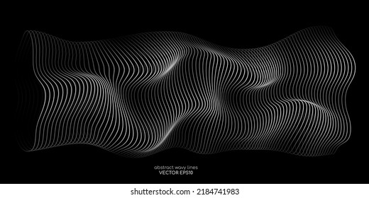 smooth Vector background black