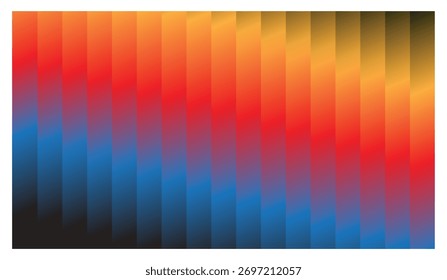 Padrão vertical 3D com luz e sombra. Moderno abstrato cobre conjunto, design de capas mínimas. Use para web de banner, apresentação, cartaz, ilustração de vetor de folheto de capa.