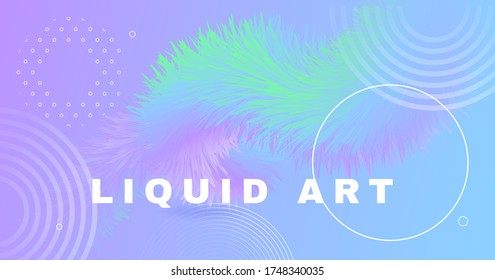 3D-lebhafter Hintergrund. Digital-Banner von Pastel. Vektorfuturistische Vorlage. Strömungsverdrehung. Wind lebendiger Hintergrund. Dynamisches Konzept. Farblichtes, geometrisches Design. 3D-lebhafter Hintergrund.
