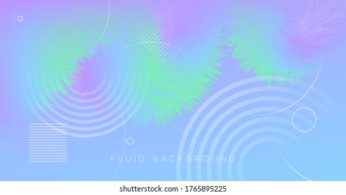 3d Vibrant Background. Pastel Music Flyer. Liquid Futuristic Concept. Fluid Gradient Motion. Flow Vibrant Background. Abstract Wallpaper. Vector Bright Geometric Banner. 3d Vibrant Background.