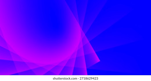 Vista 3D dentro do tubo espiral azul. Azul listras brilhantes listras abstrato fundo tecnológico. Ilustração vetorial.