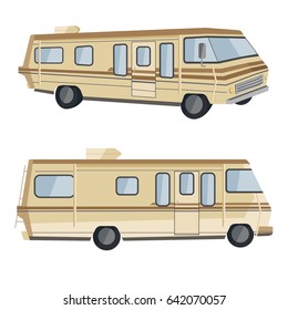 3D view RV Camper