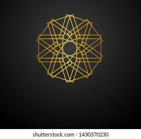 3d vintage mandala, ornate round mandala, mandala decorative design Illustrations