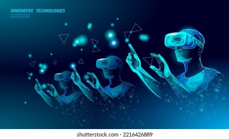 3D virtual reality helmet Metaverse concept. Augmented reality cyberspace internet web game online battle. Digital competition gaming cup. Neon light vector illustration