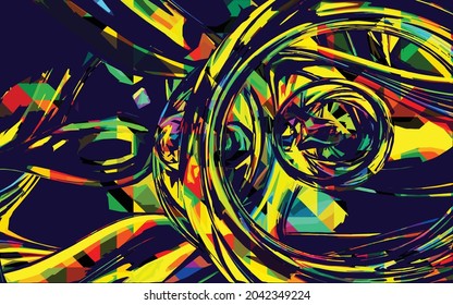 3d wallpapers HD abstract, 3d, art. Pop art that you can use as a background, wallpaper, wall decoration, or other purposes. With Vector you can choose the size you want without fear of losing image